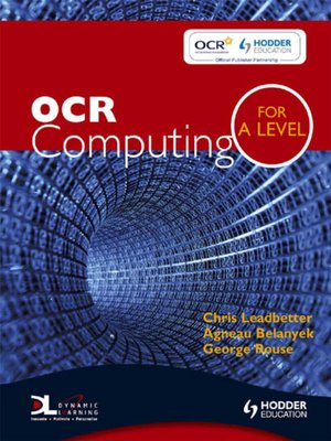 cover image of OCR Computing for A Level